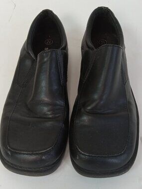 Boy's 2 1/2 Youth Black Smart Fit Slip On Loafers Dress Shoes  Size 2.5